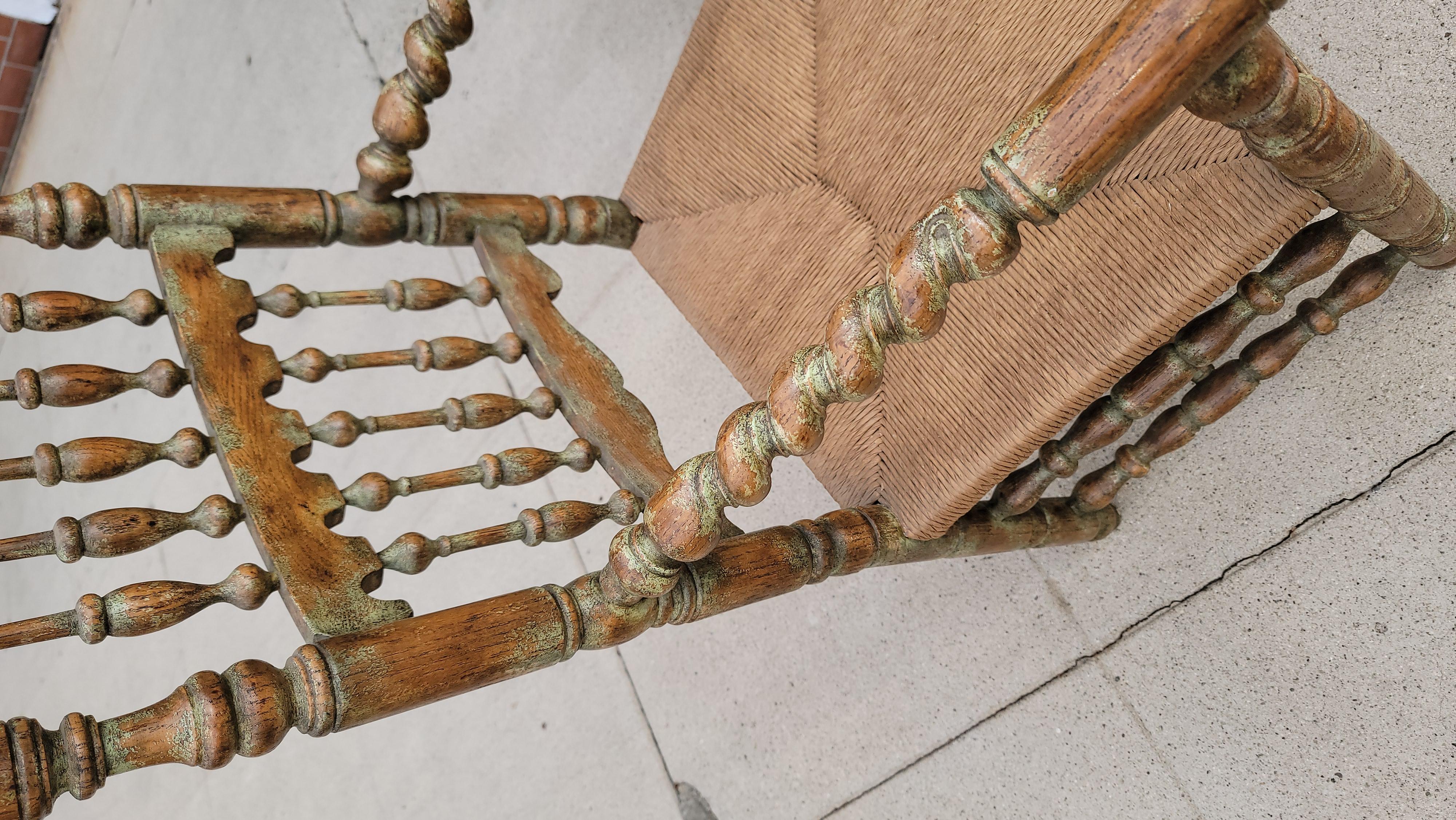 Hand-Crafted Set of Four Charles Pollock Chairs For Sale