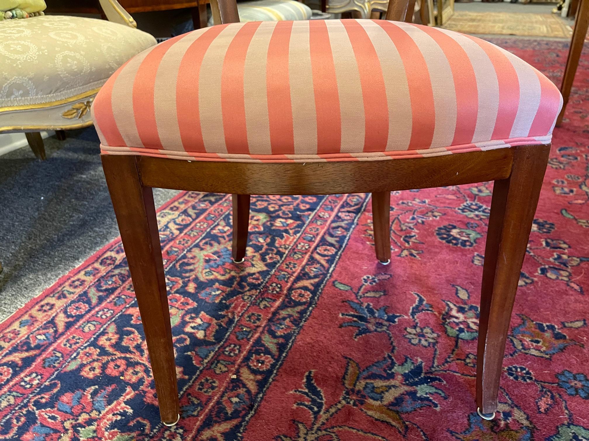 Set of Four Charles X Dining or Side Chairs, 19th Century 4