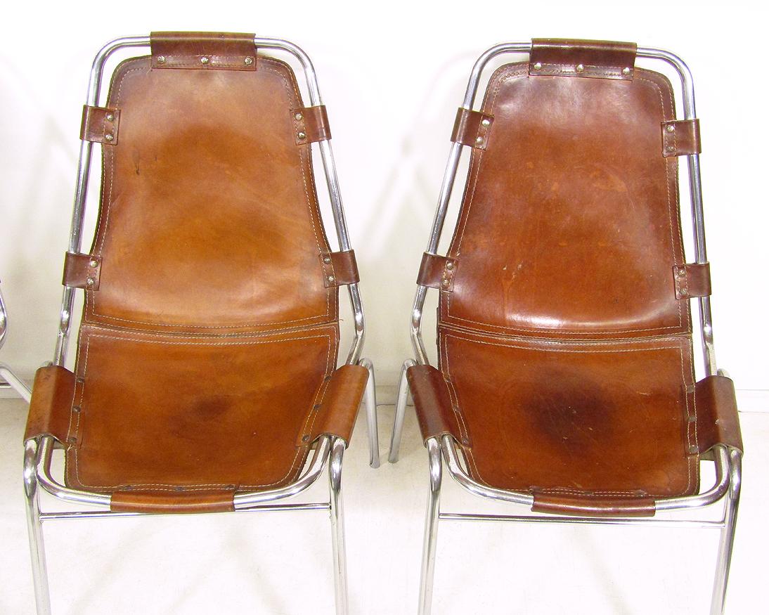 20th Century Set of Four Charlotte Perriand 