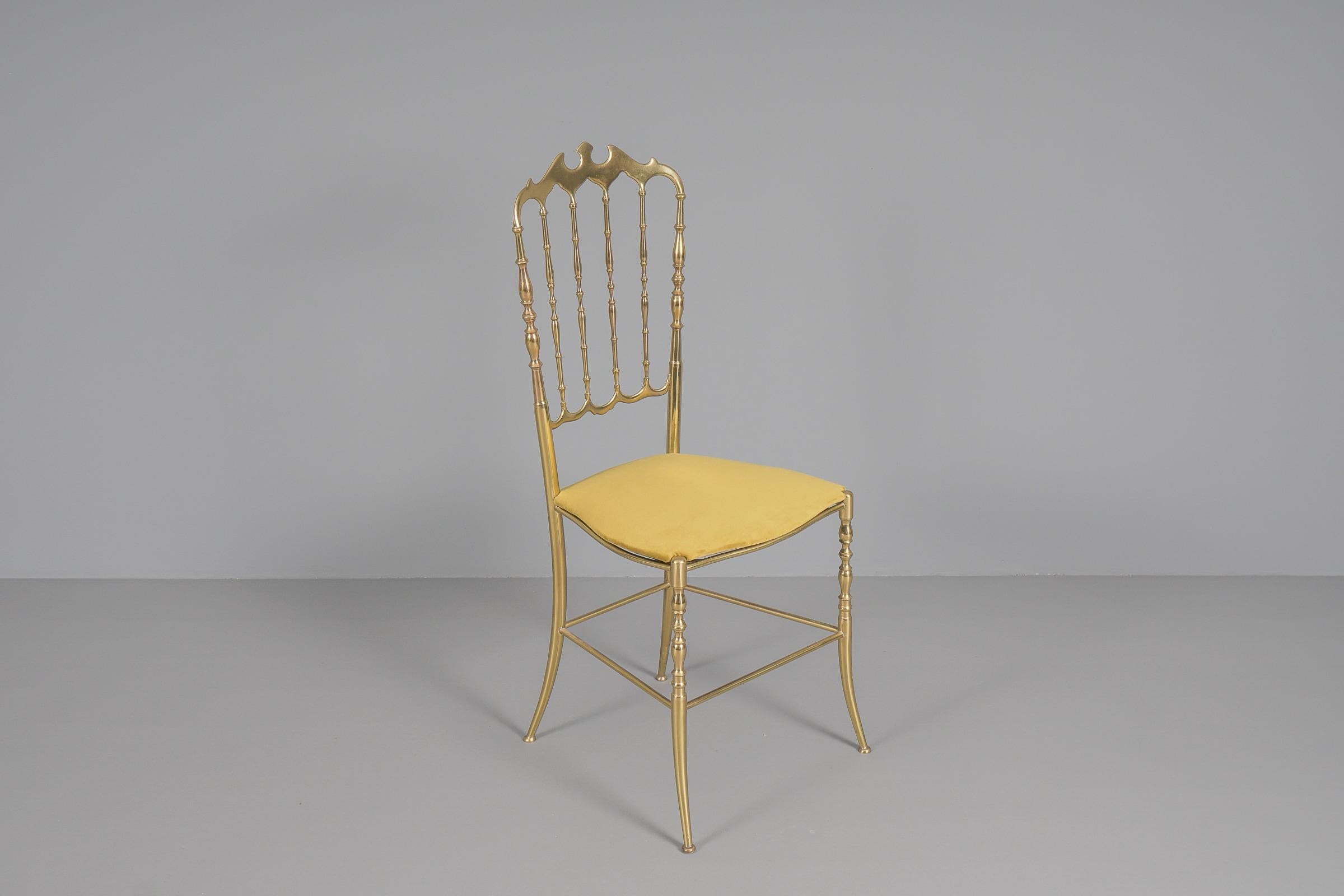 Ensemble de quatre chaises Chiavari, années 1960, Italie en vente 5