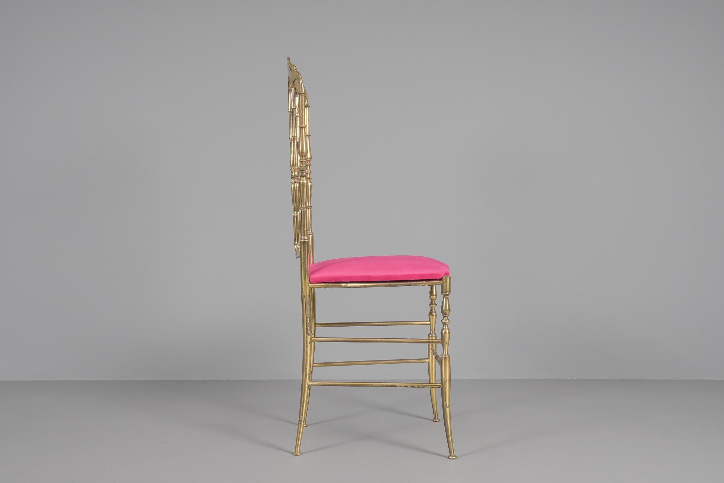 Ensemble de quatre chaises Chiavari, années 1960, Italie en vente 8