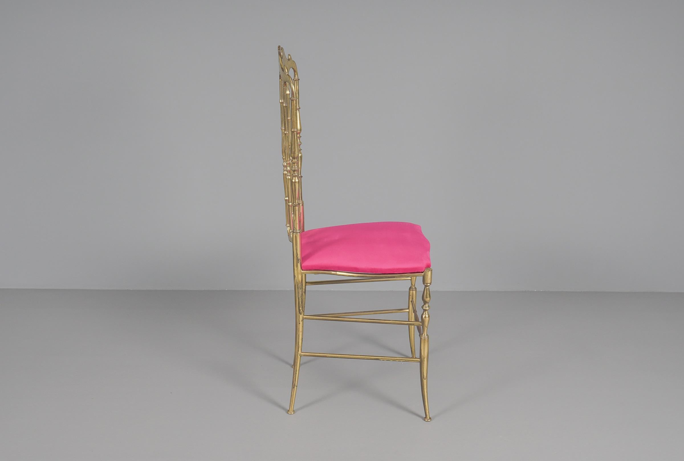Ensemble de quatre chaises Chiavari, années 1960, Italie en vente 9