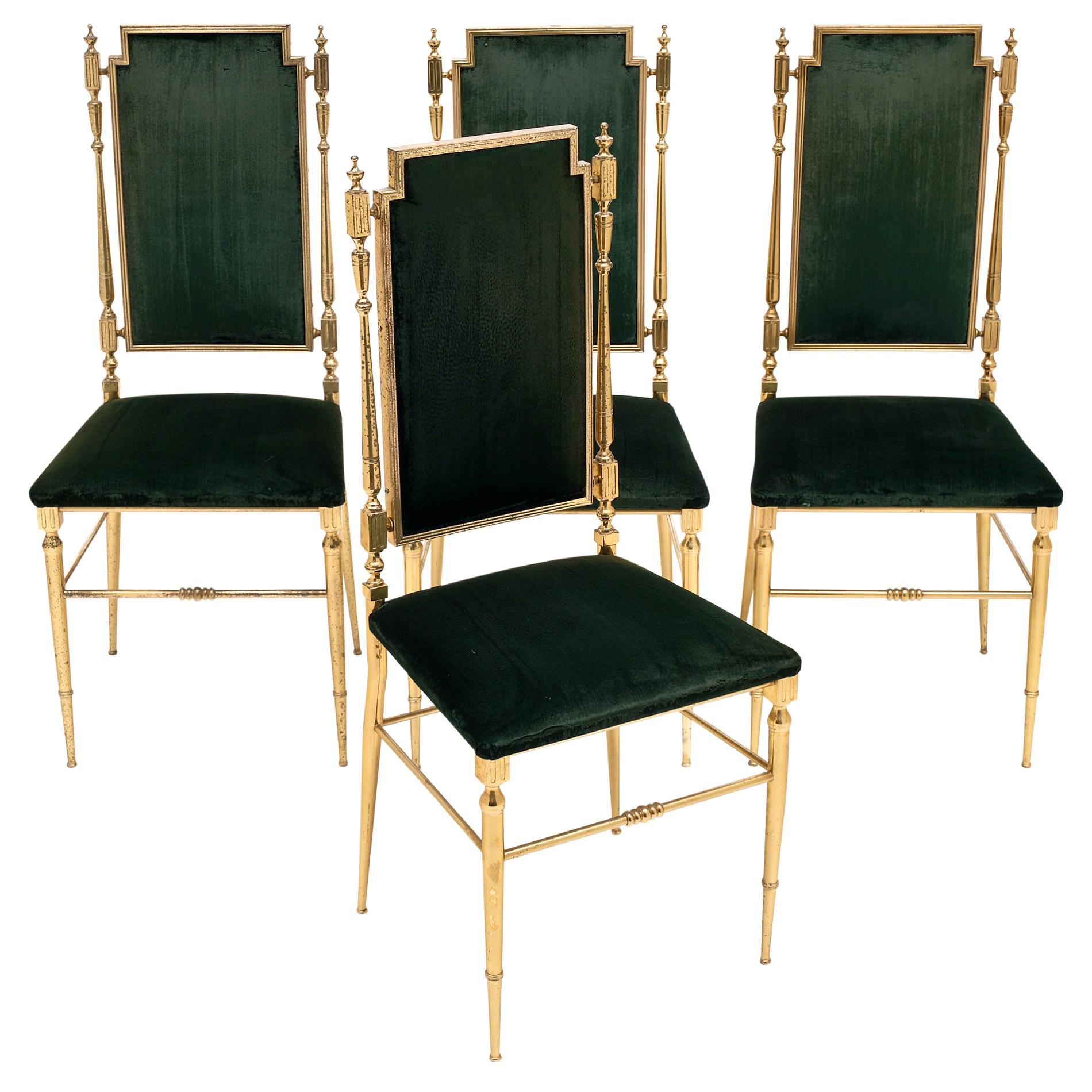 Set of Four Chiavari Chairs