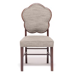 Set of Four Chinese Deco Dining Chairs, circa 1920s