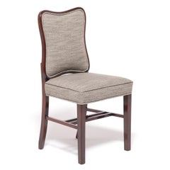 Set of Four Chinese Deco Dining Chairs, circa 1930s