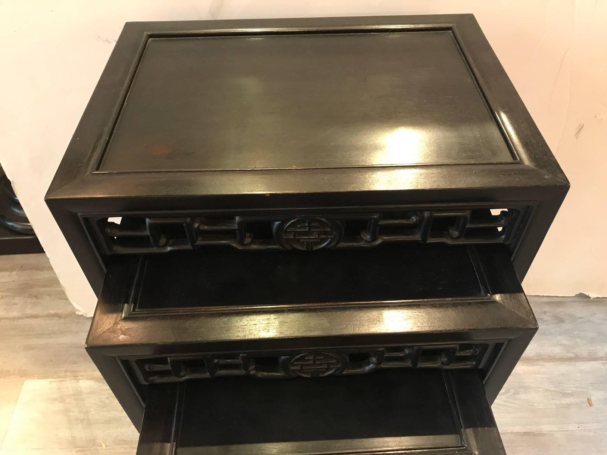 20th Century Set of Four Chinese Nesting Tables