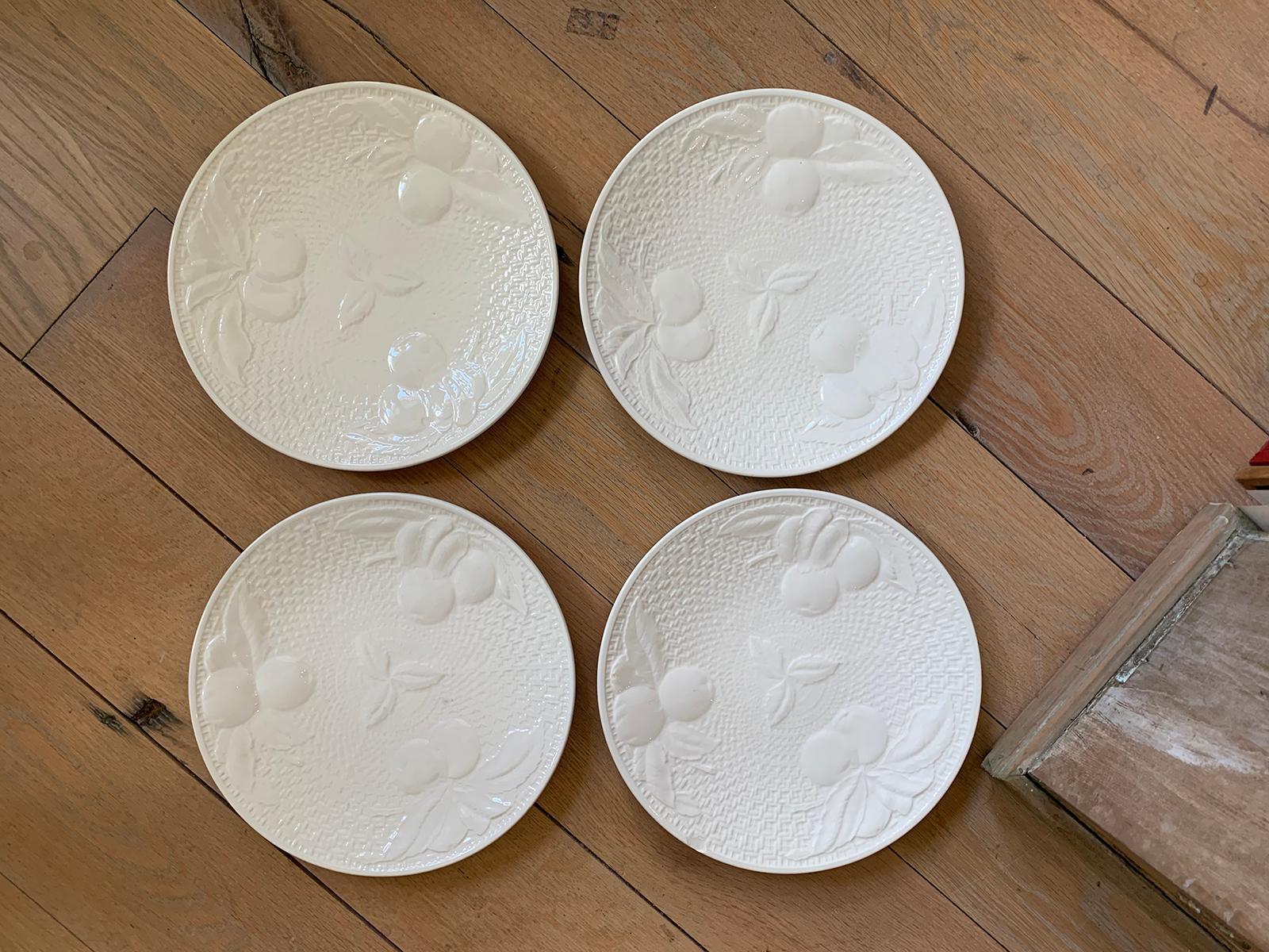 fruit embossed dinnerware