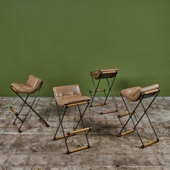 Set di quattro sgabelli da bar Cleo Baldon per Terra