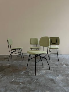 Set of four "Cocorita" chairs, made by Velca Legnano by Gastone Rinaldi