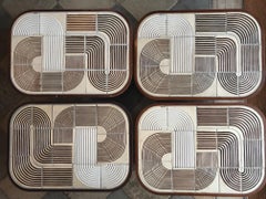 Ensemble de quatre tables basses par Roger Capron, Vallauris, France