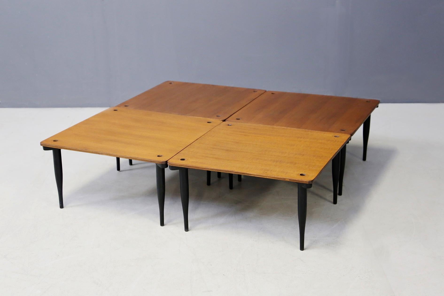Italian Set of four Coffee Tables model 