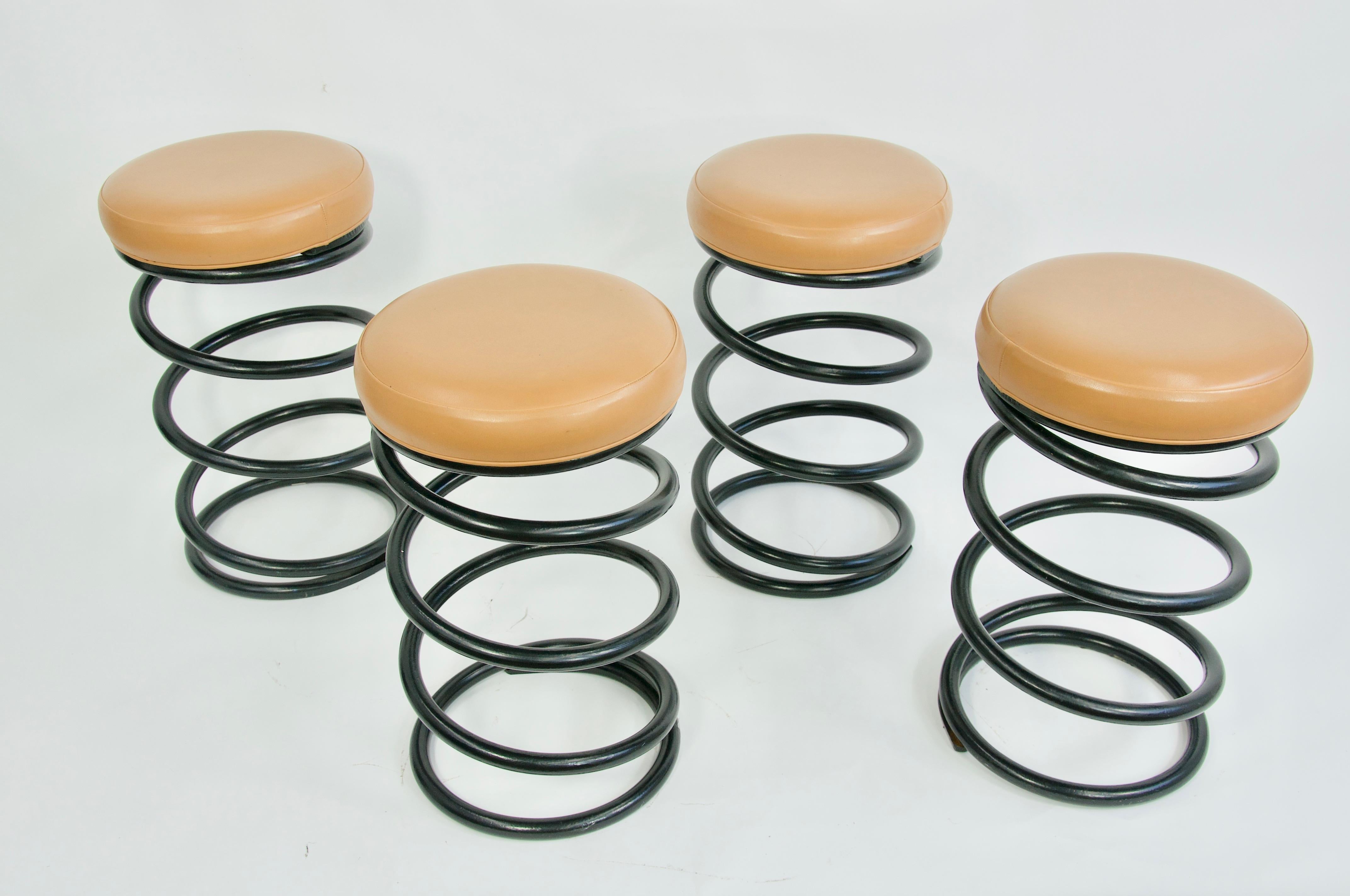 coil spring bar stools for sale