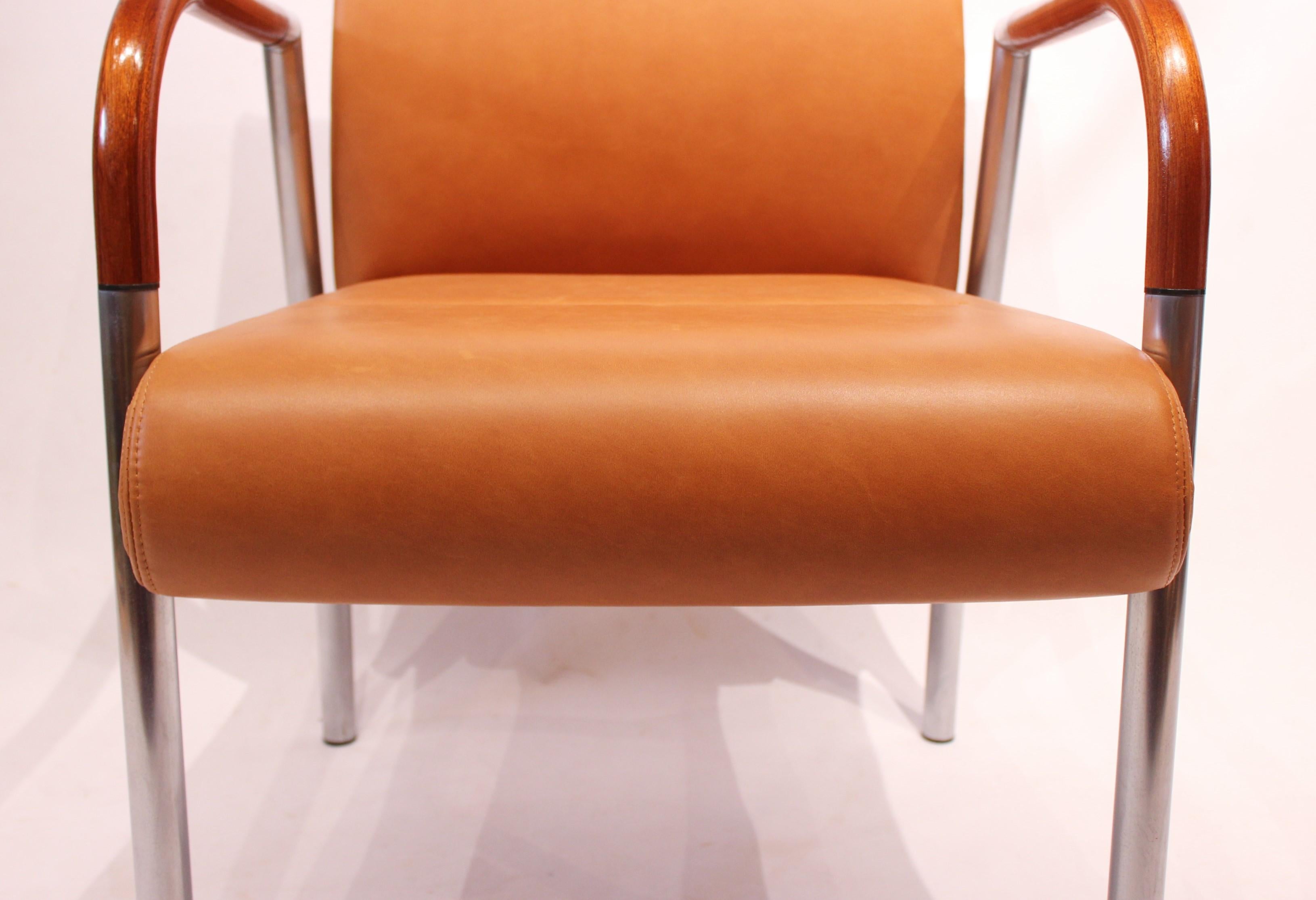 Danish Set of Four Conference Chairs, Model B8, Manufactured by Duba in 2002 For Sale