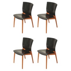 Set of Four Cos Chairs by Josep Lluscà for Cassina, Italy, 1994