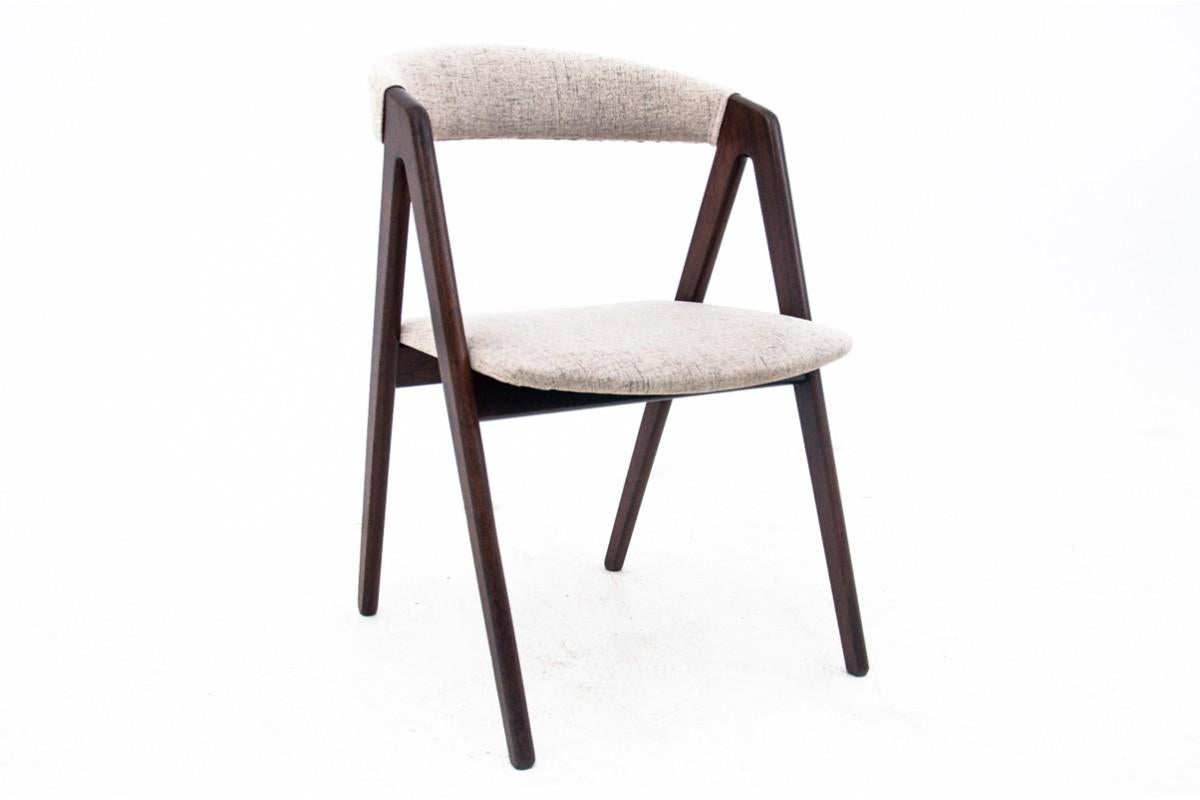 Coton Ensemble de quatre chaises de design danoises, Farstrup Mobler, Danemark, 1960 en vente