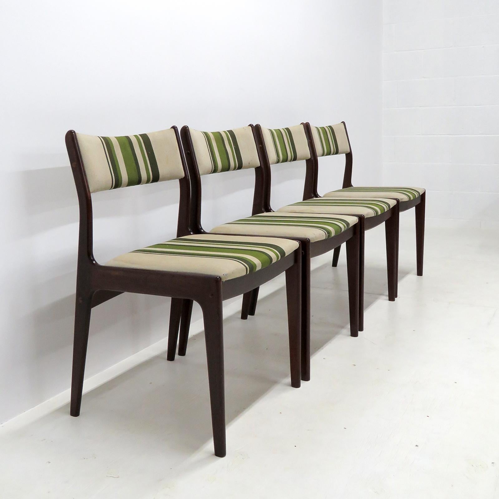 Danish Dining Chairs, 1960 For Sale 1