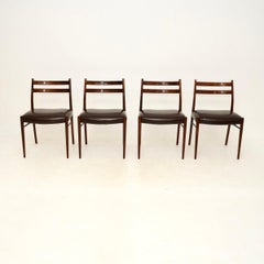 Set of Four Danish Dining Chairs by Arne Wahl Iversen