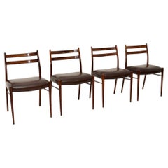 Set of Four Danish Dining Chairs by Arne Wahl Iversen