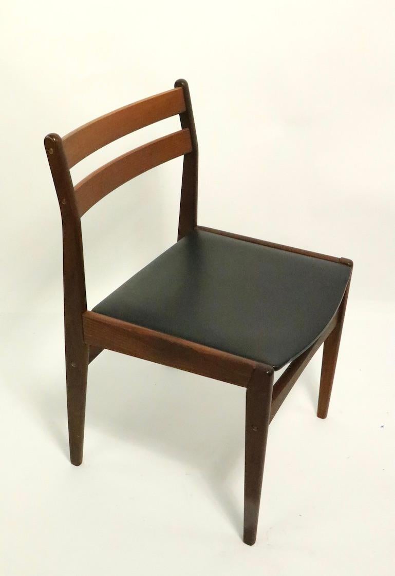 Set of Four Danish Dining Chairs by Frem Rojle In Good Condition In New York, NY