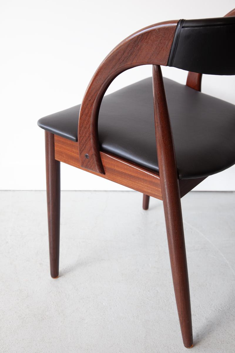 Set of Four Danish Dining Chairs by Orle Møbelfabrik For Sale 5