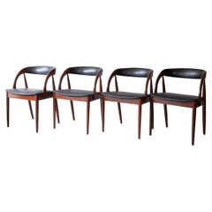 Set of Four Danish Dining Chairs by Orle Møbelfabrik