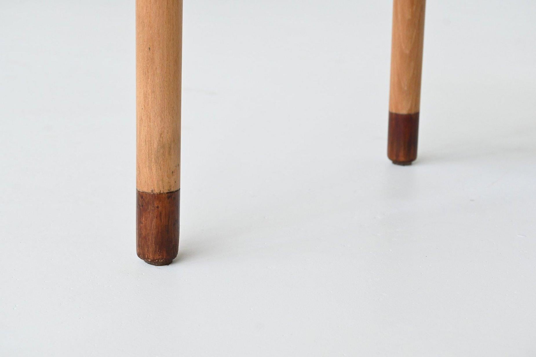 Set of four Danish dining chairs Kvetny and Sonners Denmark 1960 For Sale 13