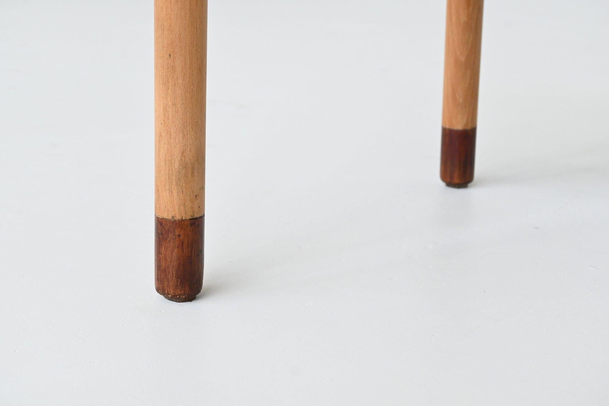 Set of four Danish dining chairs Kvetny and Sonners Stolefabrik Denmark 1960 For Sale 12