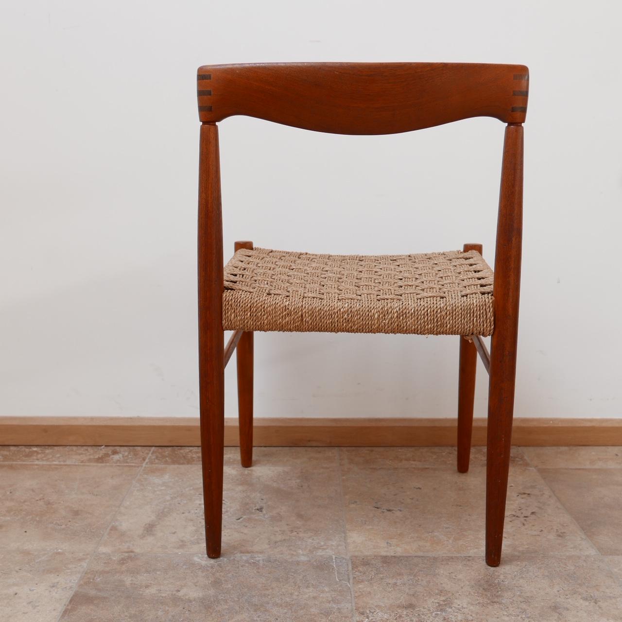 Set of Four Danish Mid-Century Dining Chairs by W.H. Klein for Bramin 8