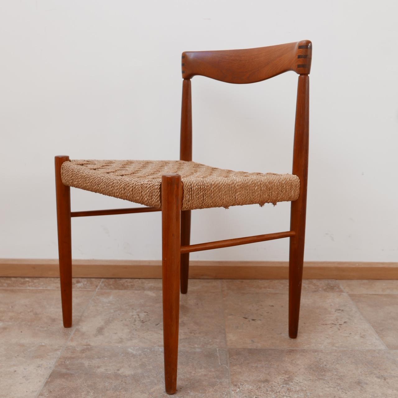 Set of Four Danish Mid-Century Dining Chairs by W.H. Klein for Bramin 10