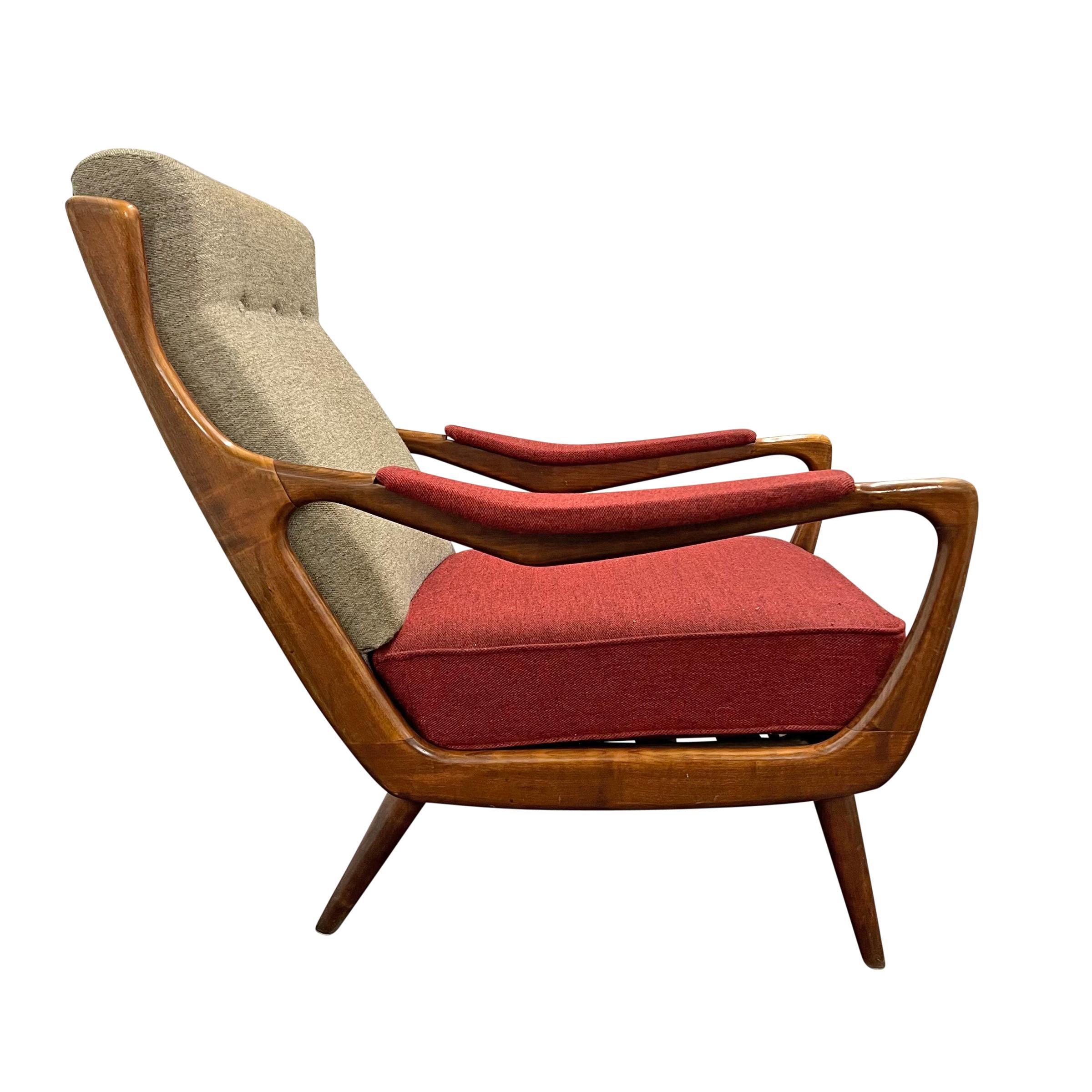 Mid-20th Century Set of Four Danish Modern Armchairs