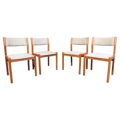 Set of Four Danish Modern Dining Chairs by J.L. Møller-højbjerg