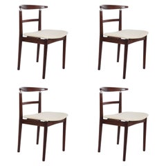 Set of Four Danish Dining Chairs by Helge Sibast and Børge Rammeskov