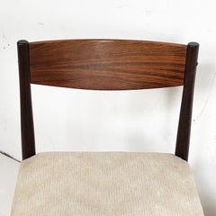 Set of Four Danish Rosewood Dining Chairs by Poul Volther for Frem Rojle C. '70s