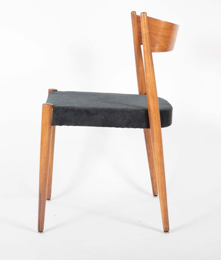 Set of Four Danish Teak Chairs For Sale at 1stDibs teak chairs for sale