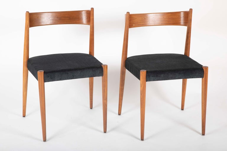 Set of Four Danish Teak Chairs For Sale at 1stDibs teak chairs for sale