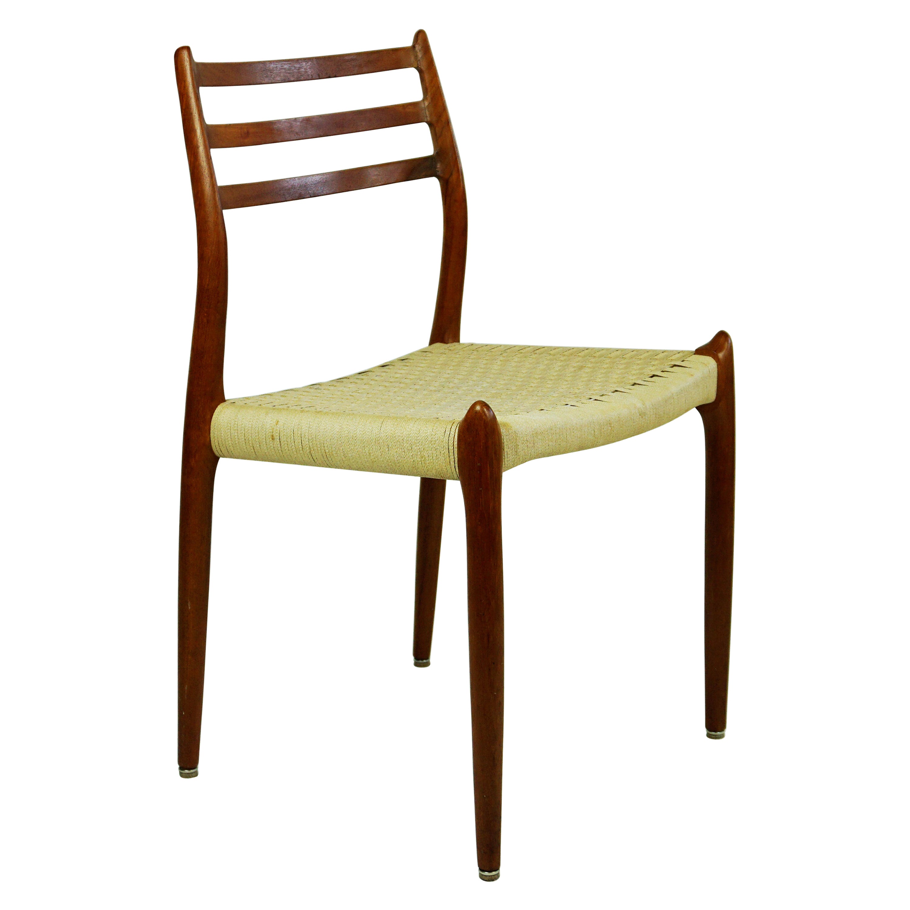 Set of Four Danish Teak Dining Chairs Mod. 78 by Niels Otto Möller