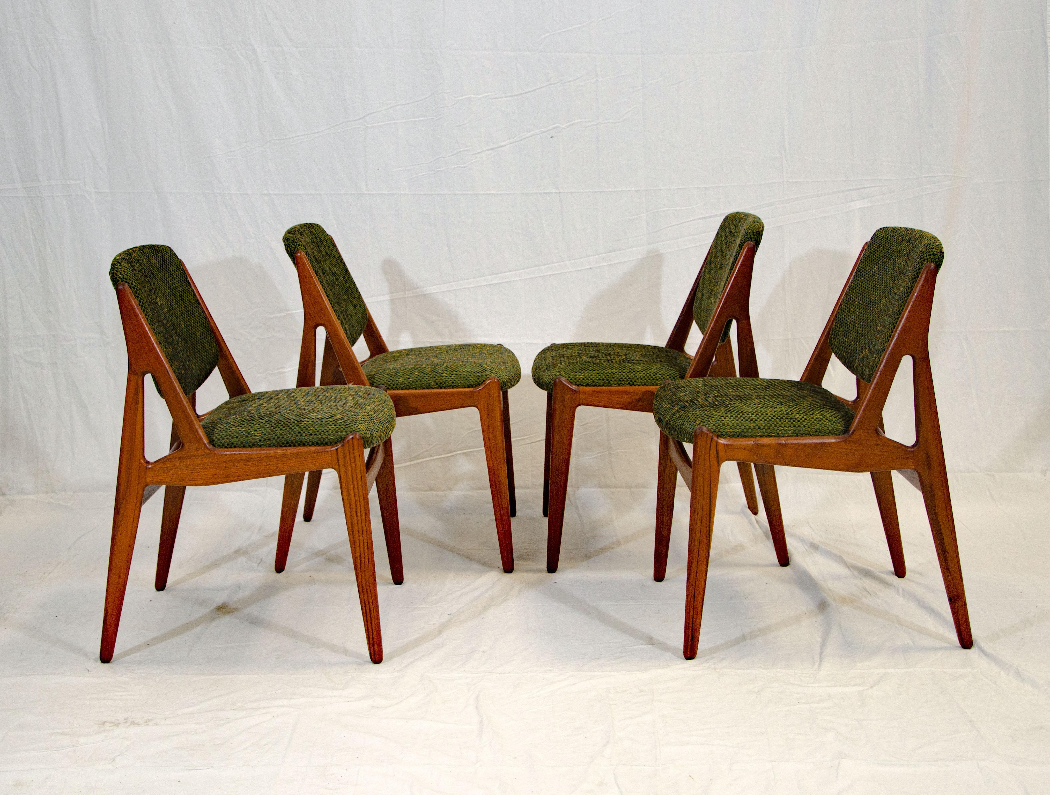 arne vodder dining chair