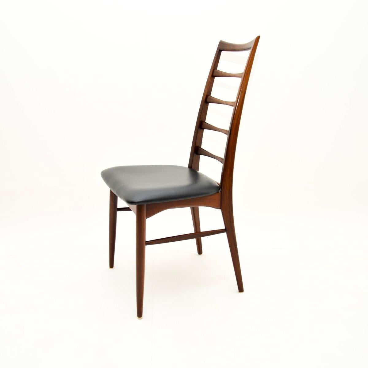 Ensemble de quatre vintage danois  Chaises de salle à manger Niels Koefoed 3