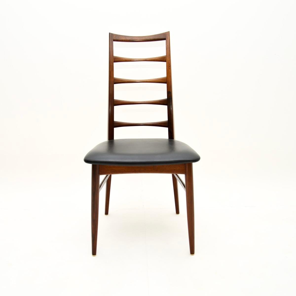 Ensemble de quatre vintage danois  Chaises de salle à manger Niels Koefoed 2