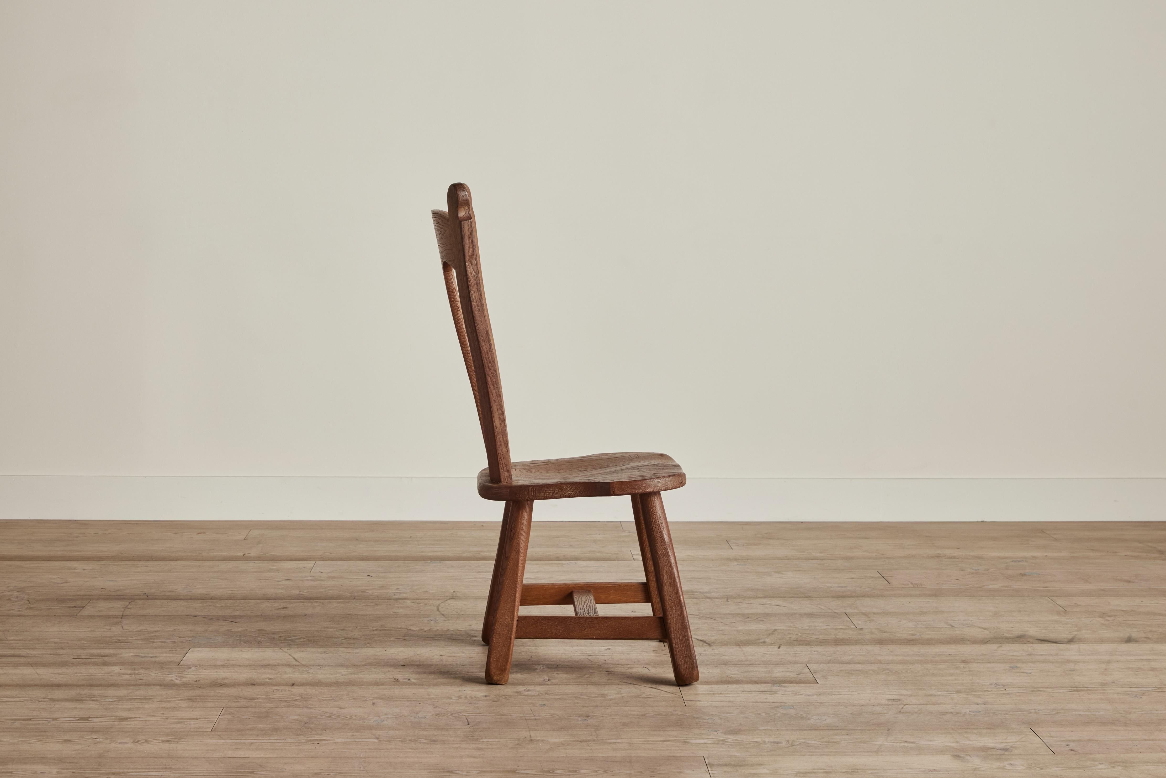 Belgian Set of Four De Puydt Chairs For Sale