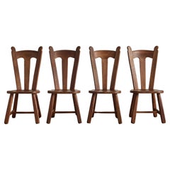 Vintage Set of Four De Puydt Chairs