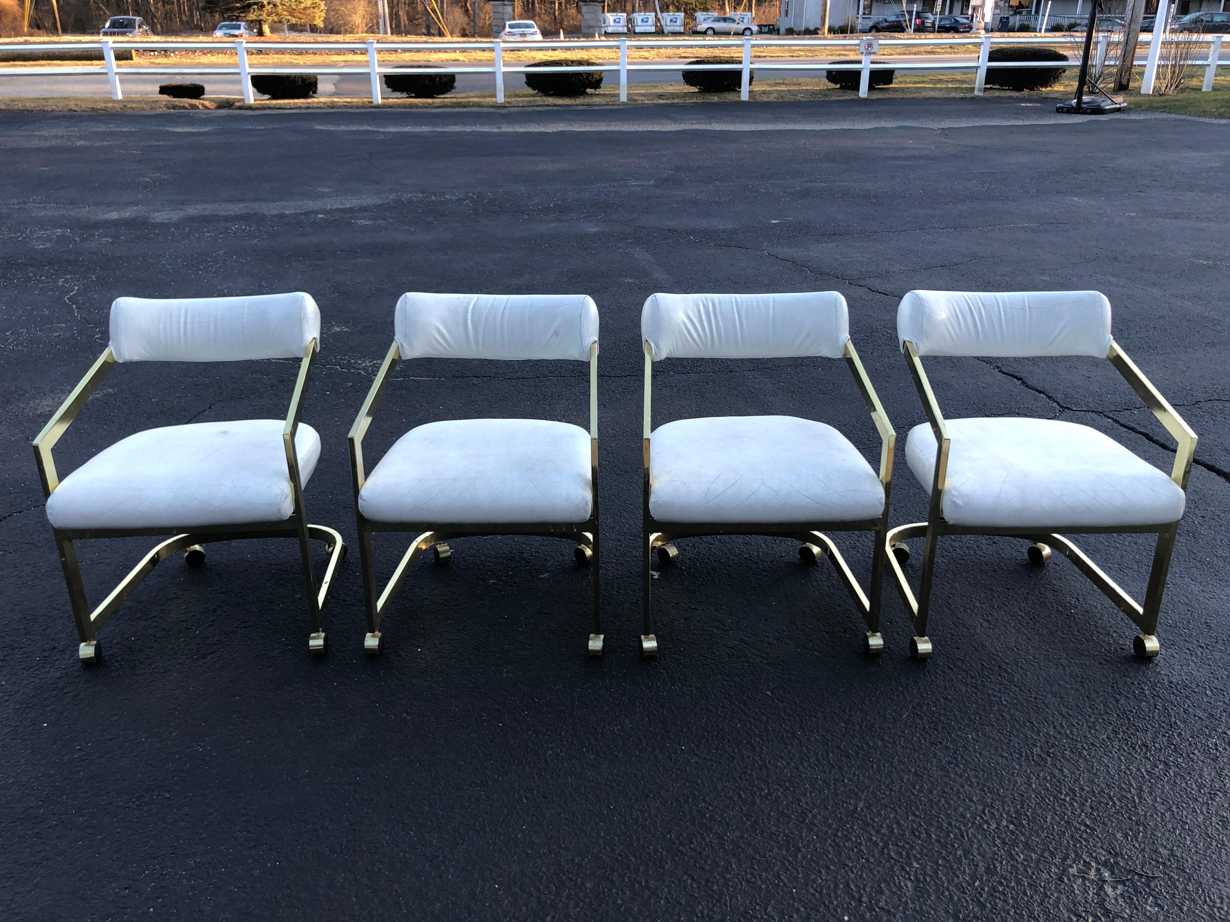American Set of Four Design Institute of America Chairs
