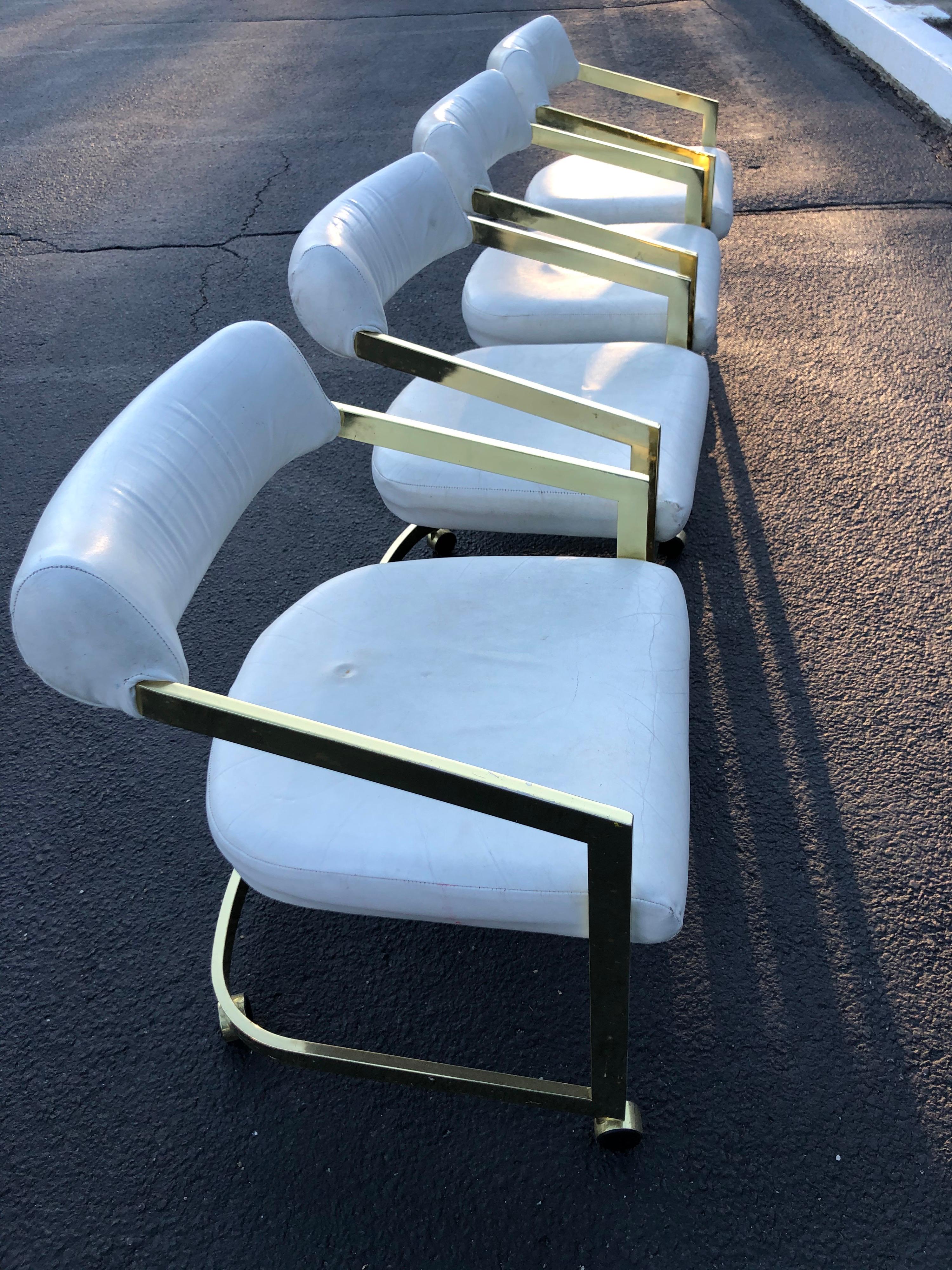 Set of Four Design Institute of America Chairs In Fair Condition In Redding, CT