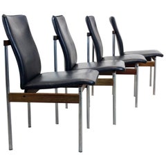 Set of Four Diner Chairs by Fristho