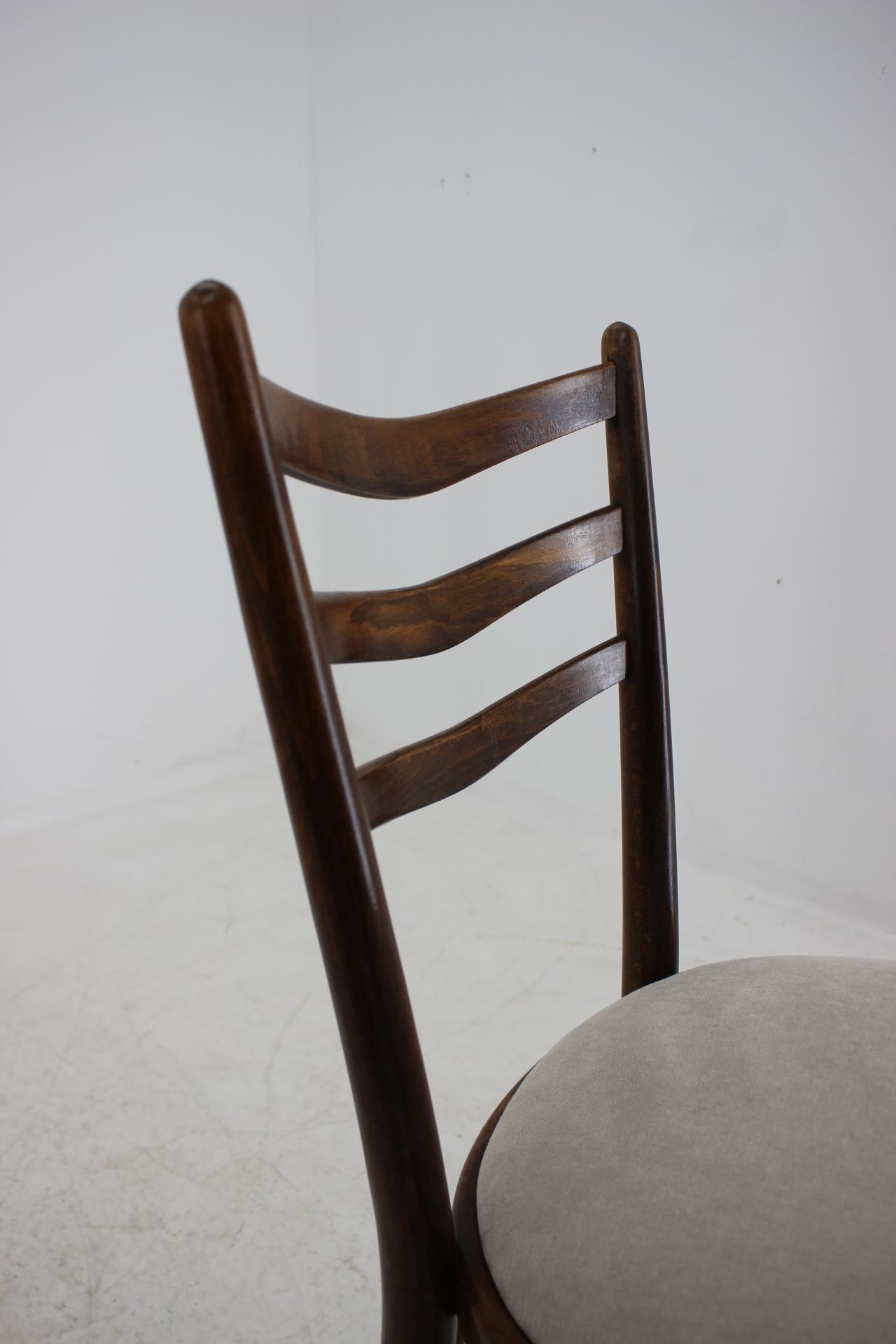 Mid-Century Modern Set of Four Dining Chair by Interier Praha, 1970s