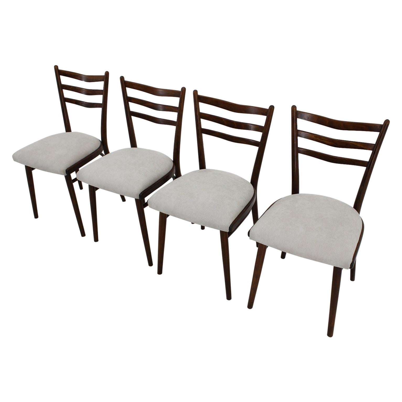 Set of Four Dining Chair by Interier Praha, 1970s