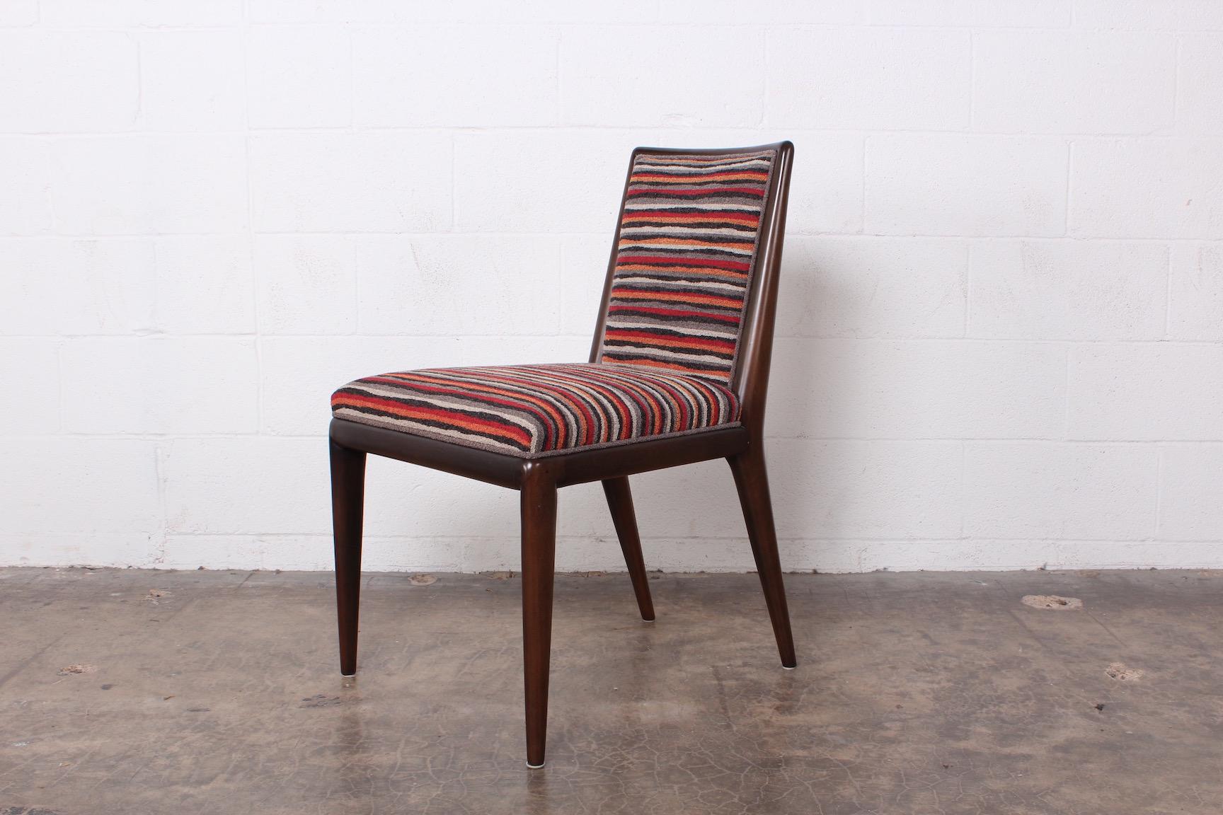 Mid-20th Century Set of Four Dining Chair by T.H. Robsjohn-Gibbings for Widdicomb