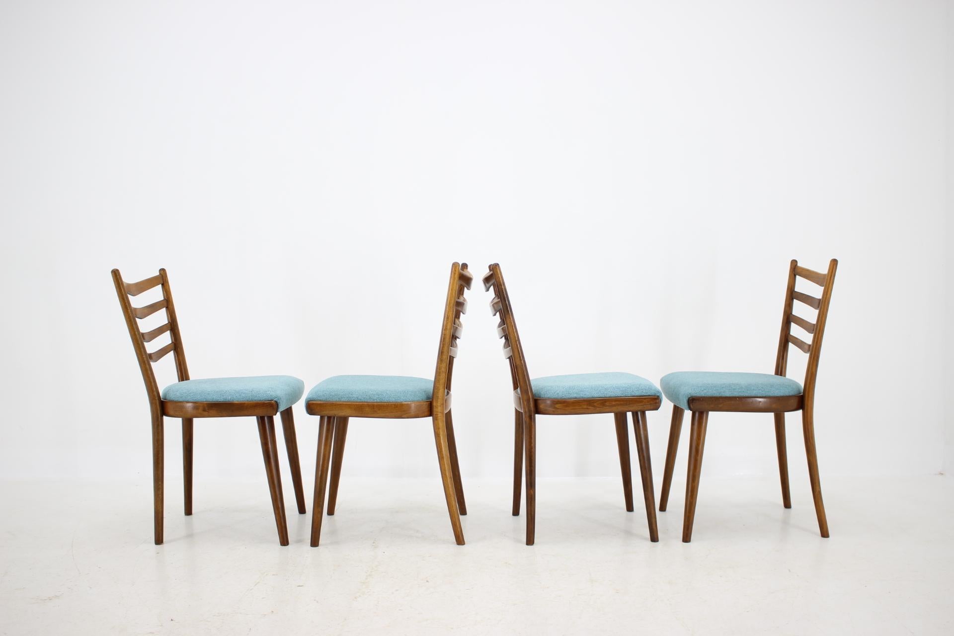 Mid-20th Century Set of Four Dining Chairs, 1960s