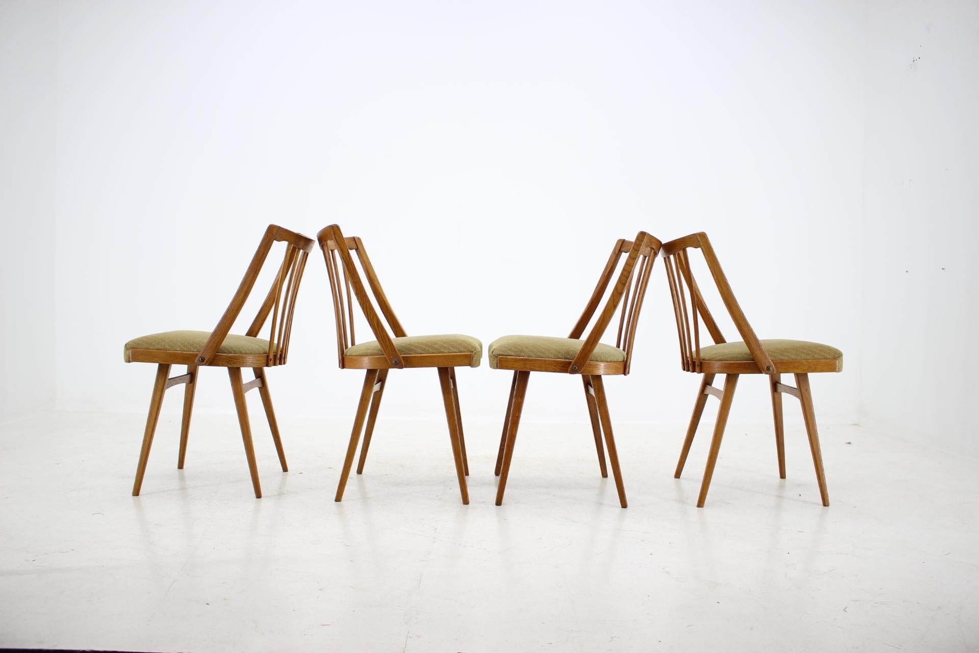 Mid-Century Modern Set of Four Dining Chairs, 1965