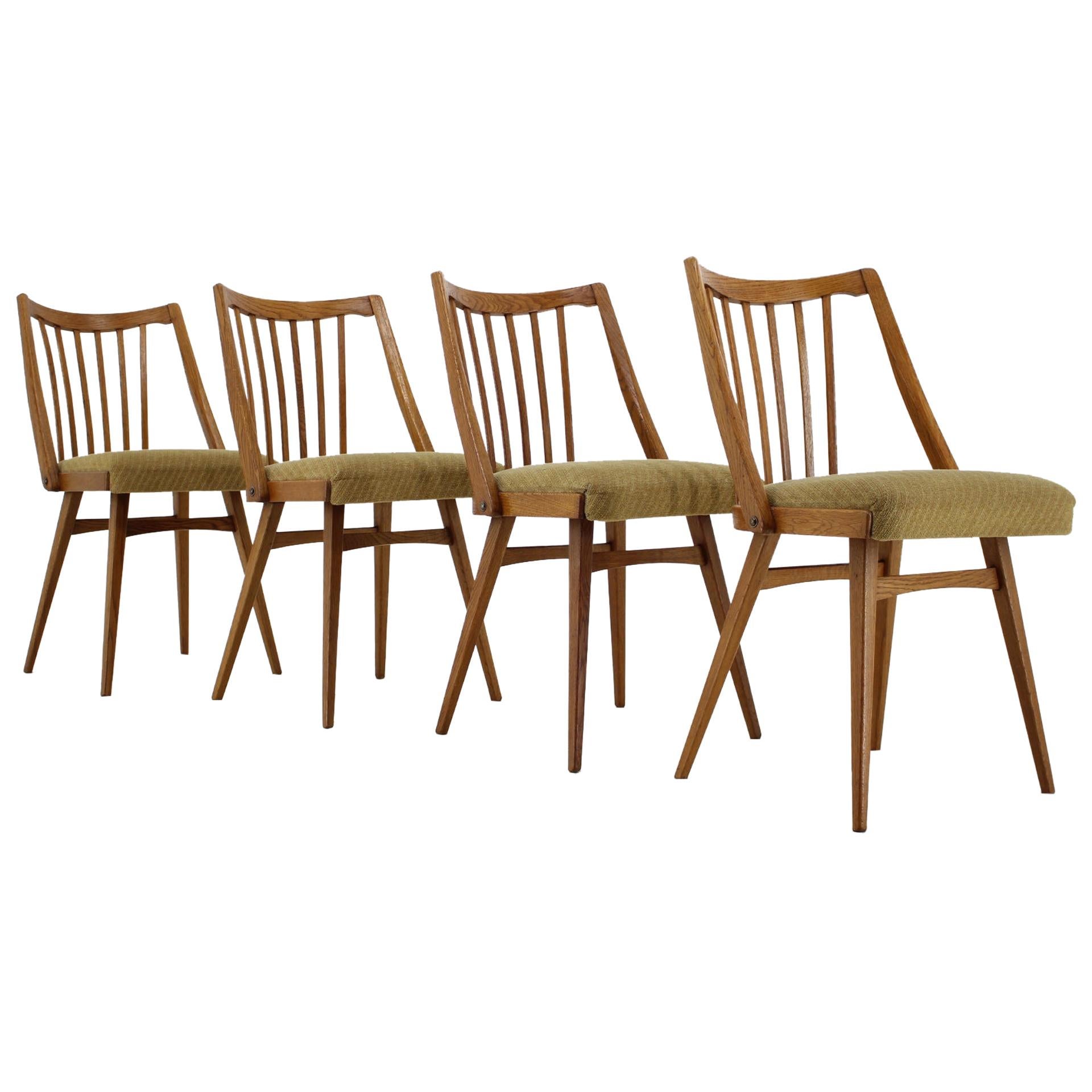 Set of Four Dining Chairs, 1965